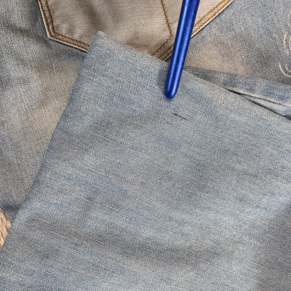 Rocawear Jeans Mens 36 Y2K Baggy Straight Cargo Flap Pocket Light Wash Skater